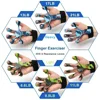Training & Exercise 6 Resistance Hand Expander Finger Grip Sport Gym Training Accessories Trainning & Exercise Gripster Fitness 4