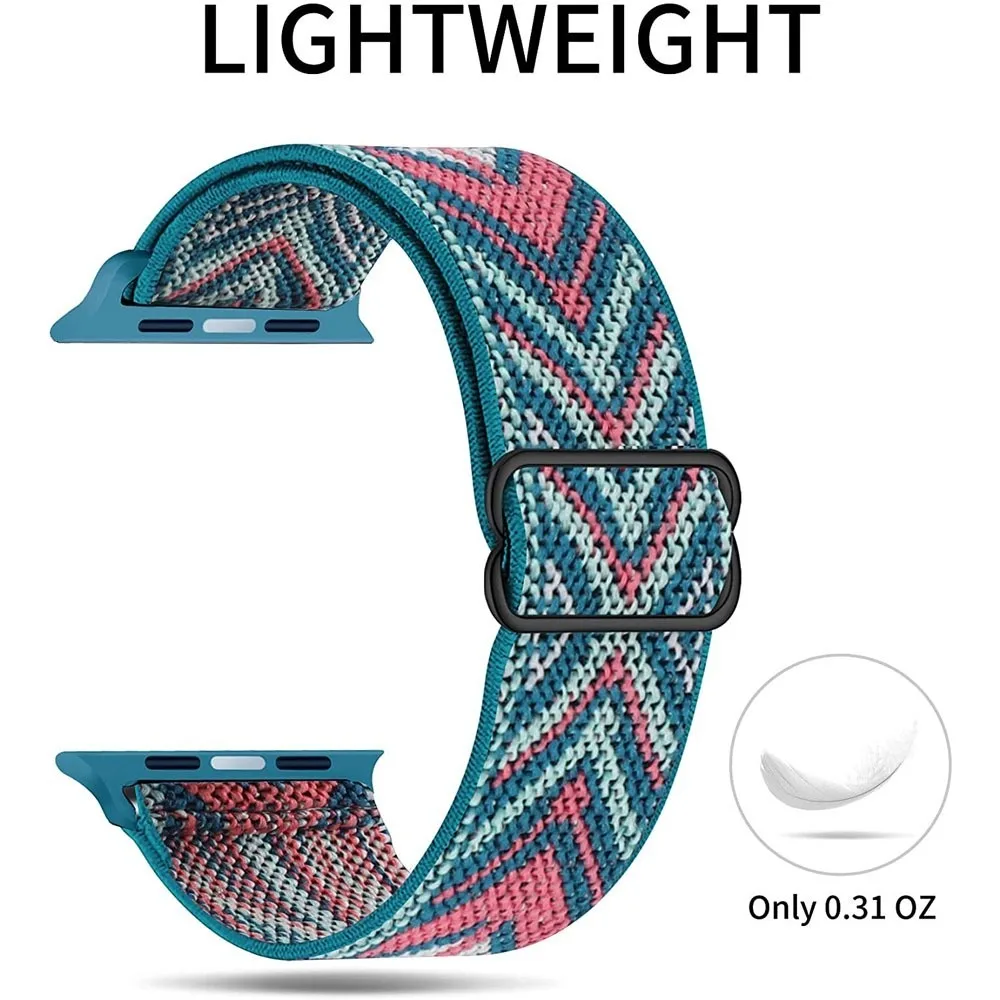 Durable Nylon Elastic Watch Strap Bracelet