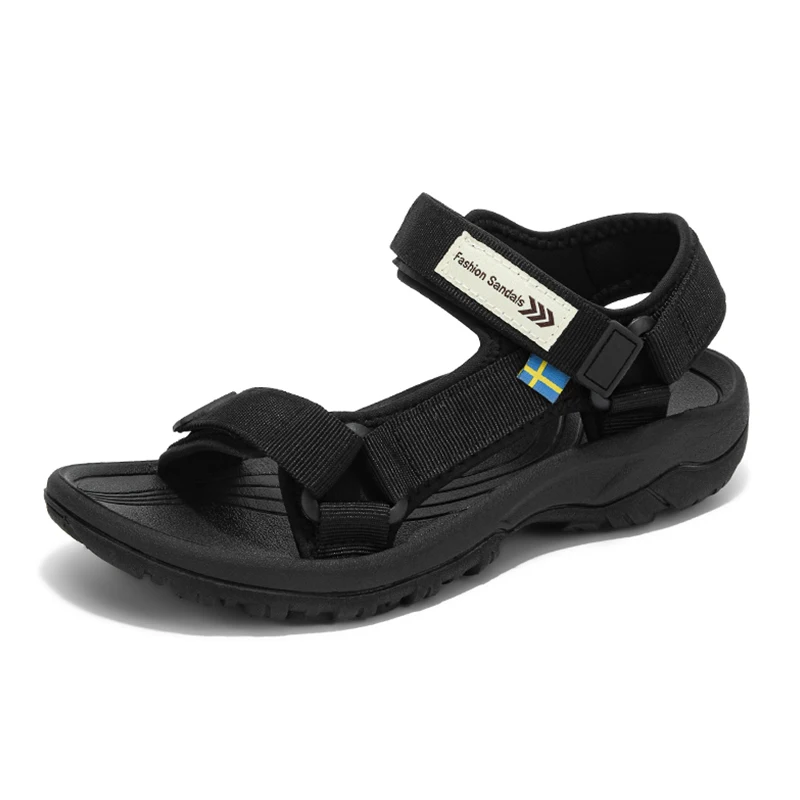 صنادل نسائية مسطحة صيفية كلاسيكية صنادل شاطئ بسيطة...