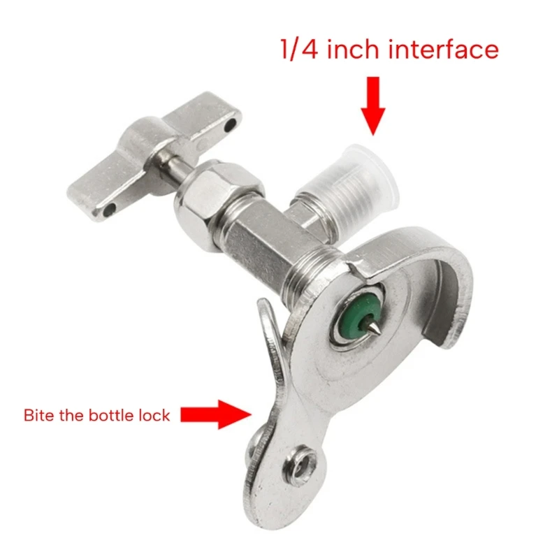 Valvole Erogazione A Bassa Pressione Connettore Apribottiglie Bottiglia Refrigerante Può Toccare Per Gas R22 R134 R600