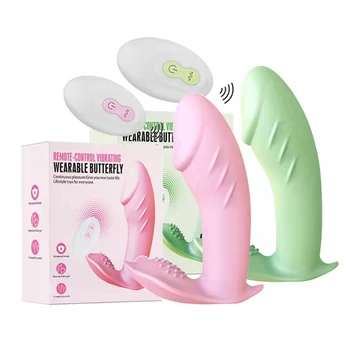 Wearable Dildo Vibrator for Women Masturbator Sex Toy 10 Speed Panties Vibrador Clit Stimulate Remote Control Adult Sexy Toys 6
