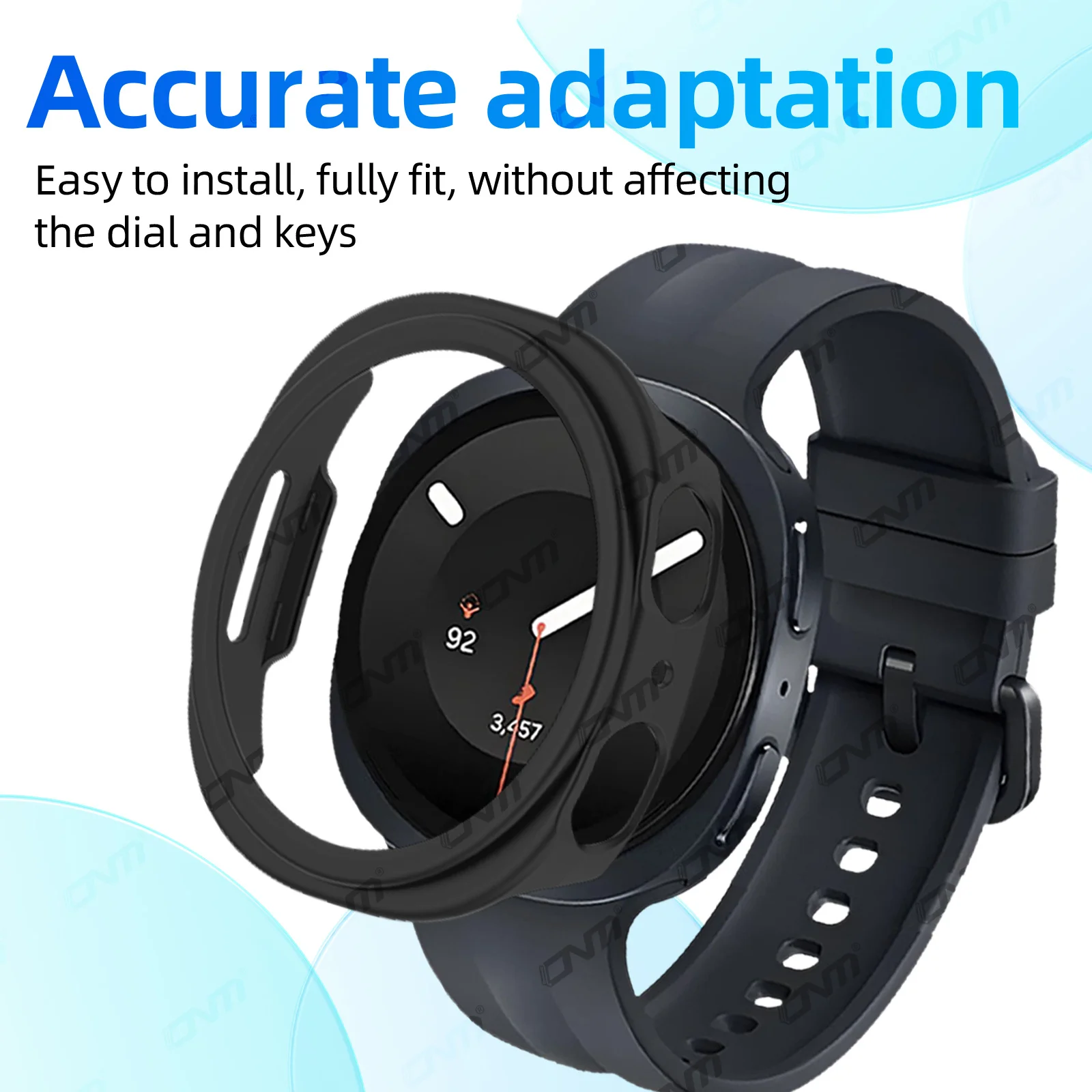 Premium Glass & Case Set - Tempered Screen Protector with Hard Protective Bumper Cover