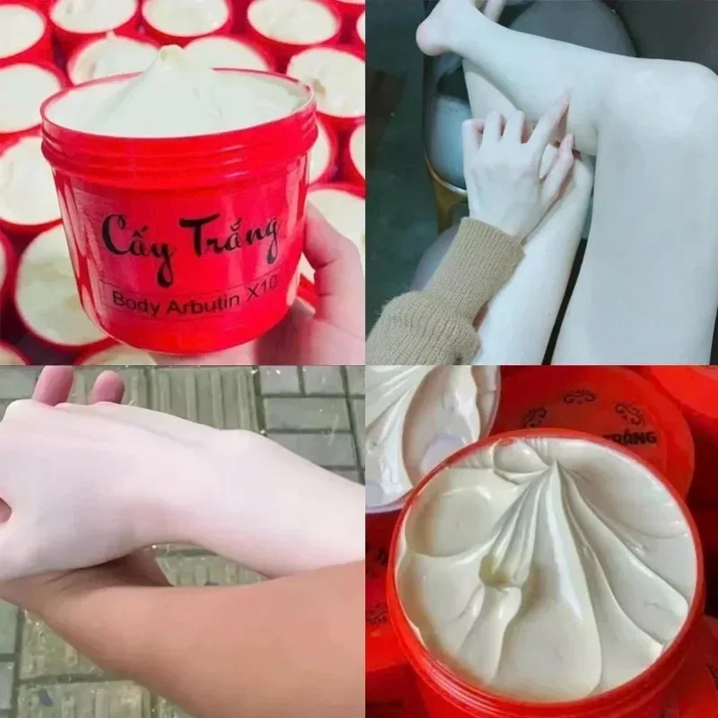 Body Cay Trang X10 Arbutin500g Vietnam Body Lotion Moisturizes and Brightens Skin Tone Improves Dryness Flaking and Dullness 4
