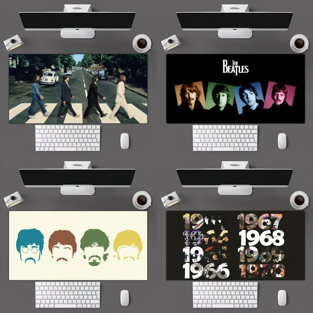 Band T-The B-Beatles Mousepad Tappetino Per Mouse Gamer Dimensioni Tappetino Per Mouse Per Tappetino Da Tavolo Lungo Da Ufficio