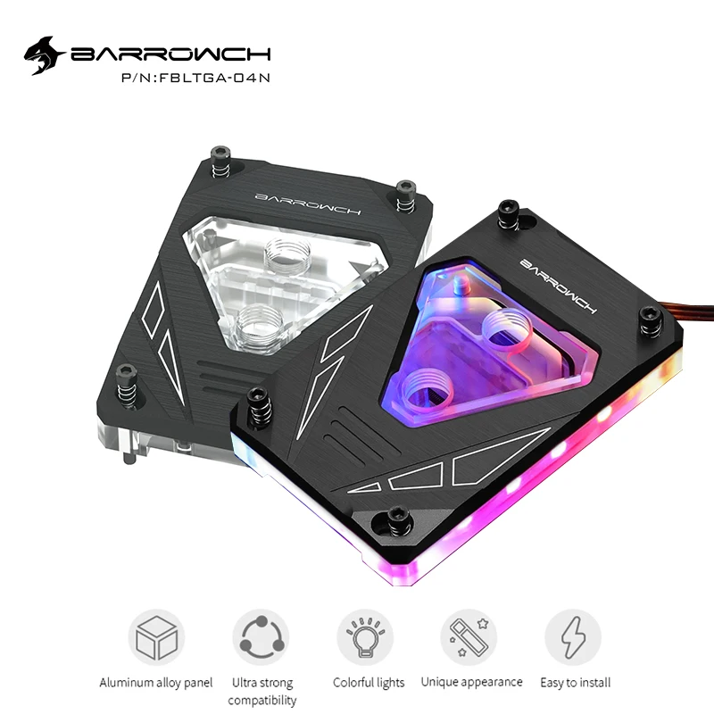 

Barrowch AM5 CPU Water Block For AMD Ryzen AM4 AM3 Platform Processor Watercooler Radiator M Series FBLTGA-04N