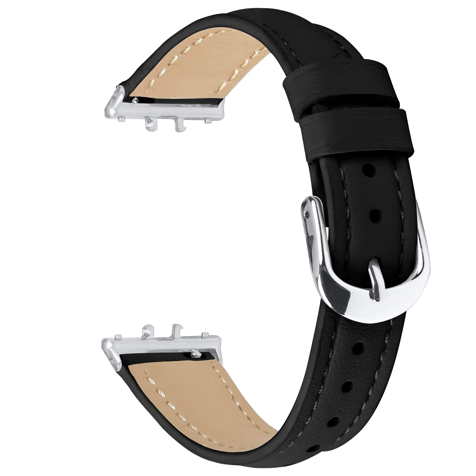 Slim Leather Business Sport Band Replacement Adjustable Wristband