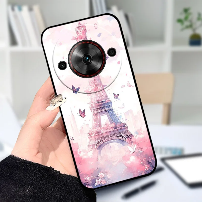 Stylish Shockproof Soft Silicone TPU Phone Case with Unique Design