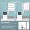 Portable Air Conditioner, AC Unit with Built-in Cool, Dehumidifier & Fan Modes for Room up 4