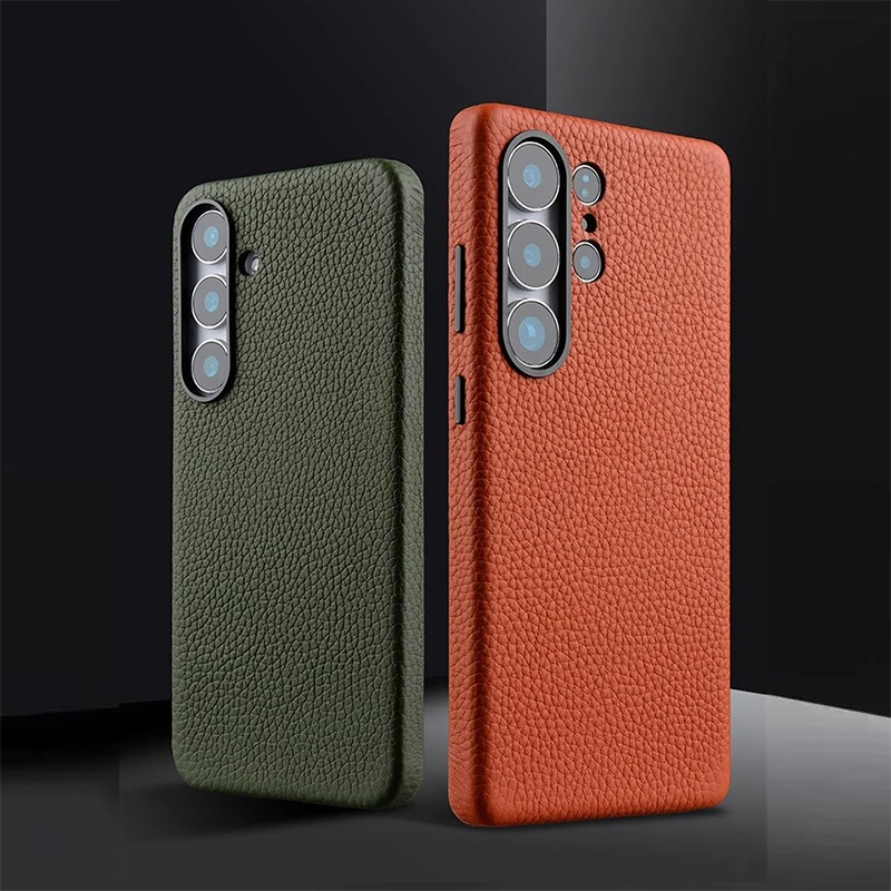 Luxurious Melkco Genuine Leather Phone Case with Magnetic Cover