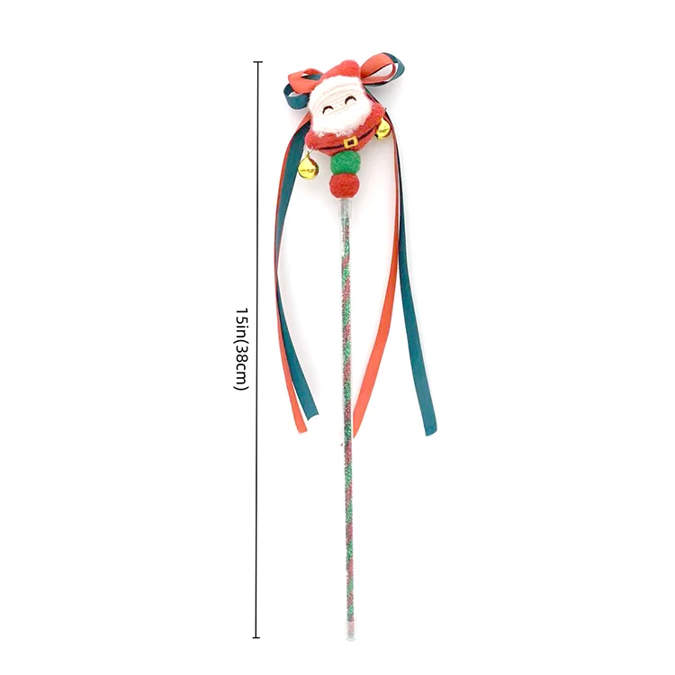 Amaz High Christmas Cat Bite Stick with Bell