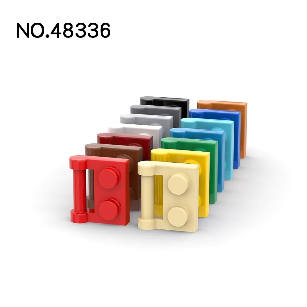 20 Stück MOC Teile 48336 Platte Spezial 1 x 2 mit Stangengriff auf der Seite Kompatible Steine DIY Bausteine Partikel Kinderspielzeug Geschenk