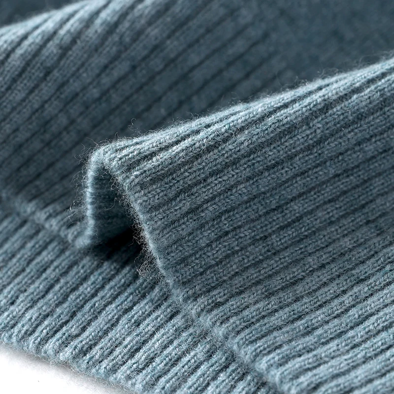 Spring Autumn New Cashmere Sweater Men's First Line Round Neck Knitted Pullover 100% Merino Wool Thin Bottom Shirt Basic Style 6