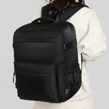 Zaino per Uomo e Donna, Borsa Semplice per Viaggi d'Affari, Borsa da Viaggio per Imbarco, Zaino di Grande Capacità, Borsa Leggera per Computer