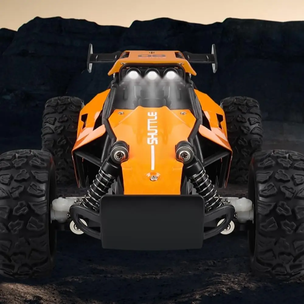 RC Car Remote Control Buggy Truck Racing Climbing Drift Children Boy Toys Gift 2WD 1:16 2.4G with Led Lights pull back car