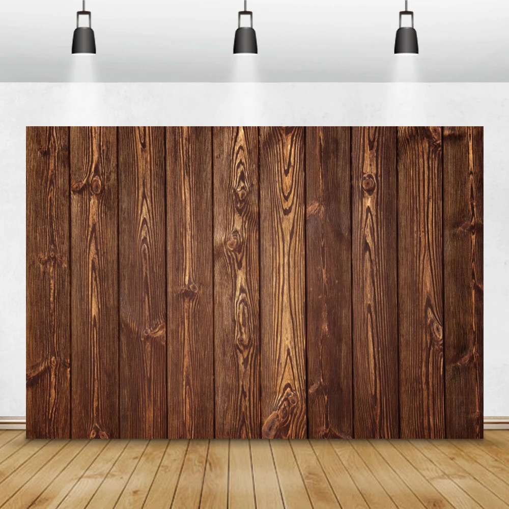 Wooden Backdrops For Photography Color Hardwood Pine Floor Baby Cake Smash Pet Doll For Digital Photo Studio Photo Backgrounds