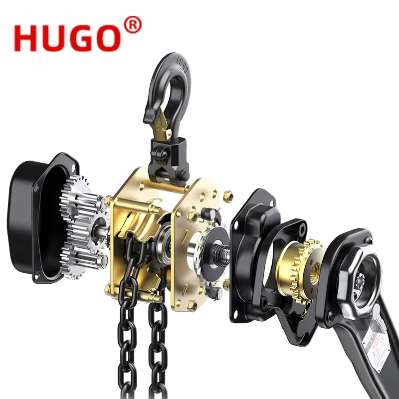 Hand Pulley Lever Block Hoist Chain Block Frame 500kg Ratchet Hoist 5