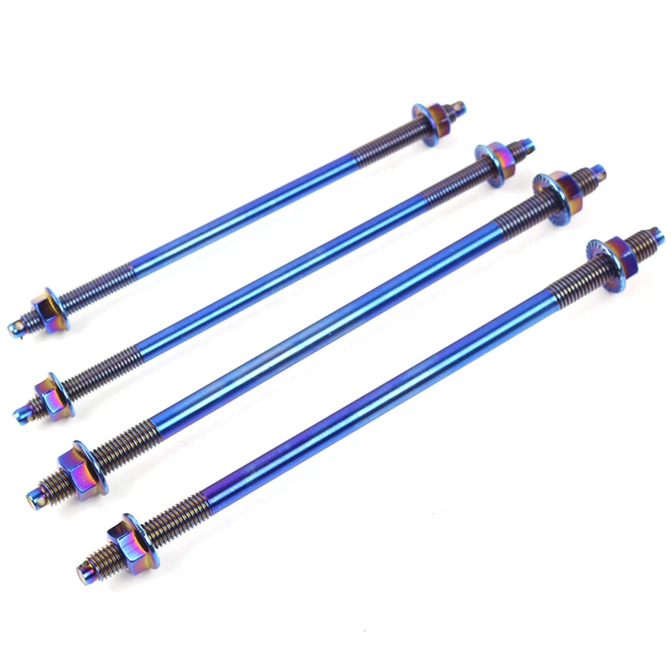 10/12 x 220/250/280 mm Front Wheel Axle for Suzuki Honda Yamaha RSZ Motorcycle dirt bike axle