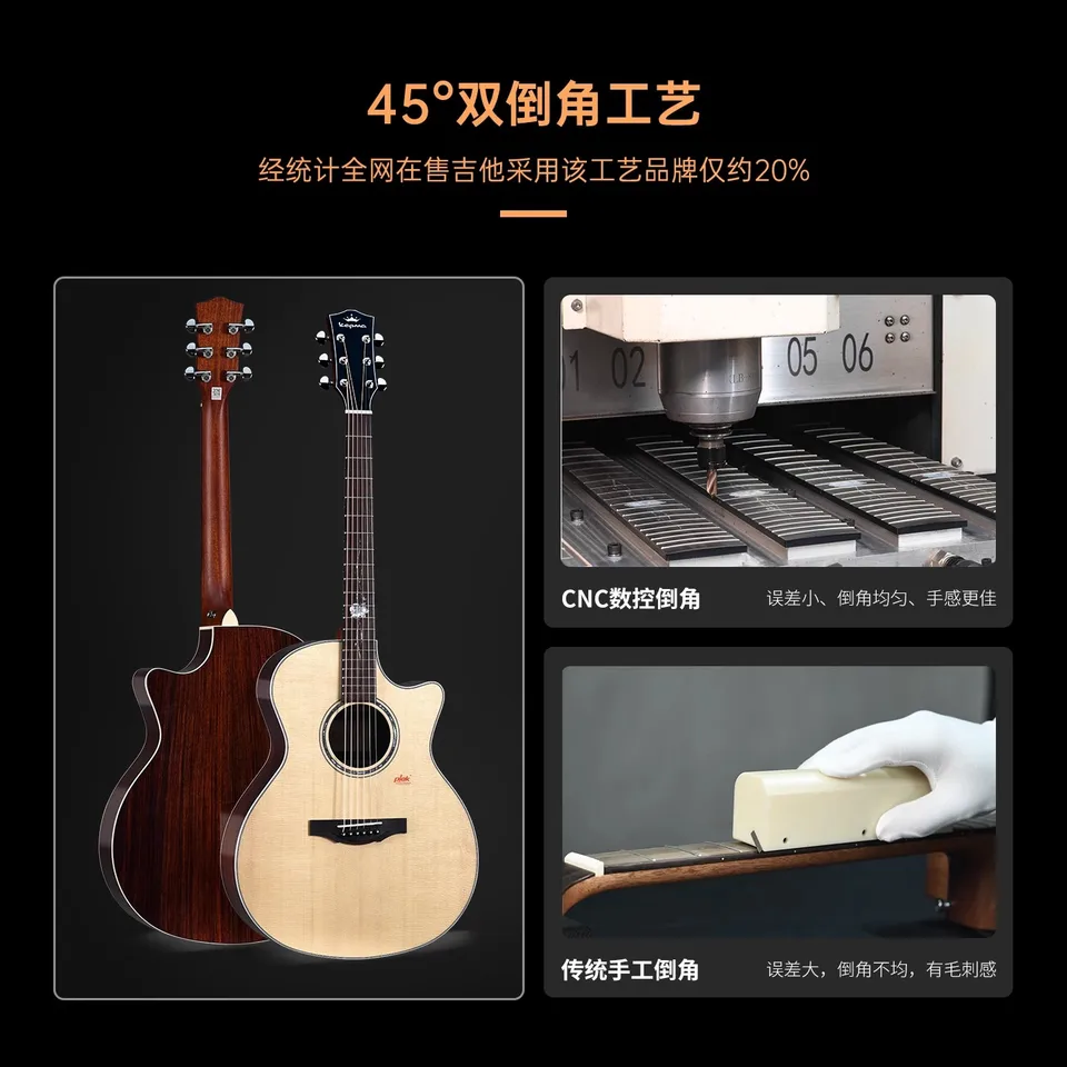 Kepma G1S フォークギター 41 インチ アコースティックギター - AliExpress