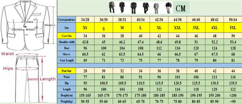 Steady Black Men's Suit  Office Leisure Style Fashion Suit For Men For Wedding Party Graduation Ceremony Suit