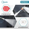 YOFIDRA Copper High Pressure Water Gun Cleaner Handheld Cordless Electric Spray Gun Garden Car Power Tool For Makita 18V Battery 5