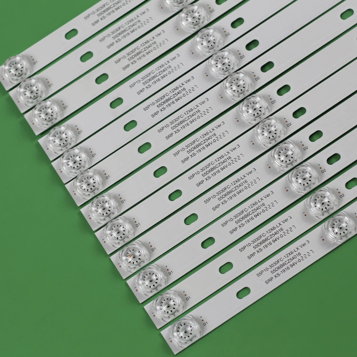 Tira Led para Tcl 55c715 55c715x1 55c717 55c716 55c78 49u7750ve Yhf4c-lb5506-yh10j Yh09j - Imagem 2