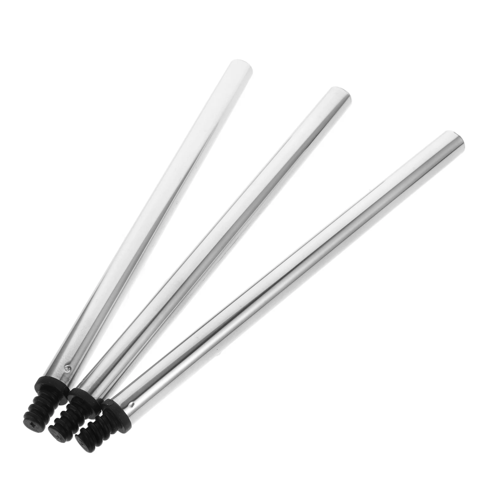 3 Pcs Toilet Brush Accessories Fittings Screw Connector Scrub Handles Sticks Pole Attachments Appendix Replace toilet brush set