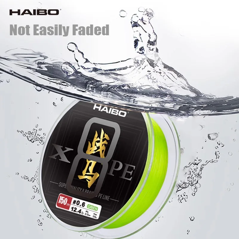 Fishing Line 100/150M 12.4-48.8LB for Freshwater HAIBO STEED X8 fishing line