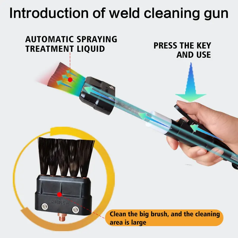 weld cleaning machine Stainless Steel weld Argon Arc Welding Spot tig mig welder Weld Bead Processor Electrolytic Polishing Mach