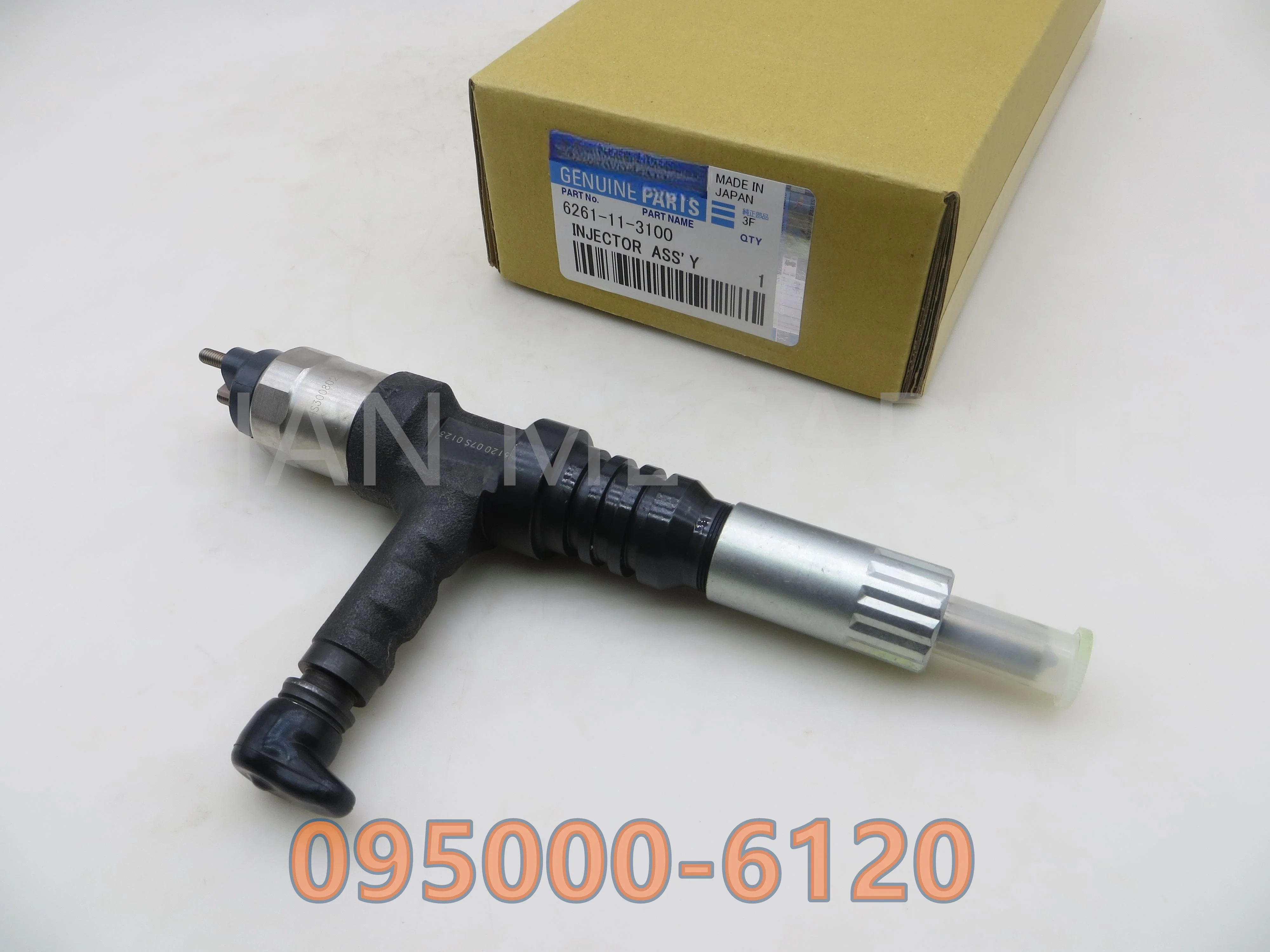 

Genuine Brand Diesel Common Rail Fuel Injector 095000-6120, 6261-11-3100
