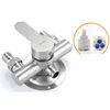 304 Stainless Steel Shower Faucet Mixer Valve Double Type Bathroom Shower Hot Cold Water Tap G1/2’ Bathtub Faucet 6