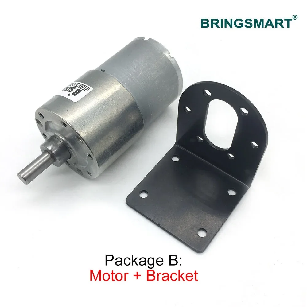 Bringsmart High Torque DC Geared Motor