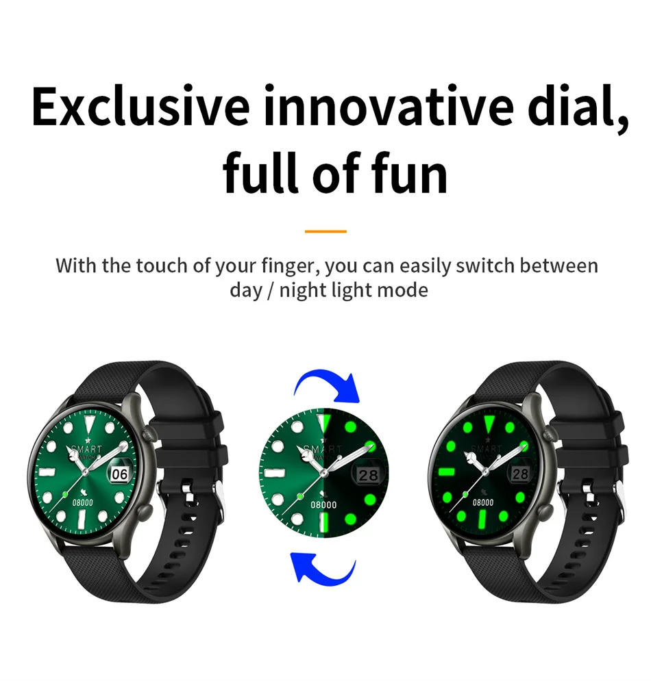 2022 New Bluetooth Call Men Smart Watch Women 360*360 HD Custom Dial Waterproof Sport Fitness Tracker SmartWatch Man Smart Clock
