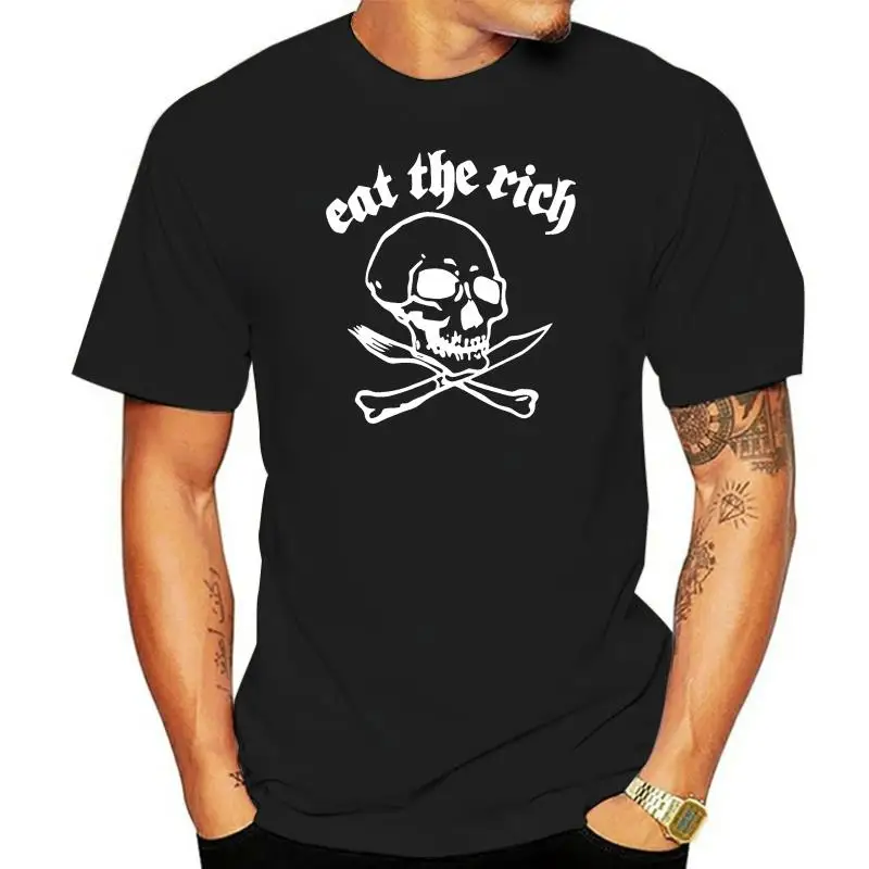

Eat The Rich T-Shirt - Punk Various Colourssizes Top Quality Tee Shirt