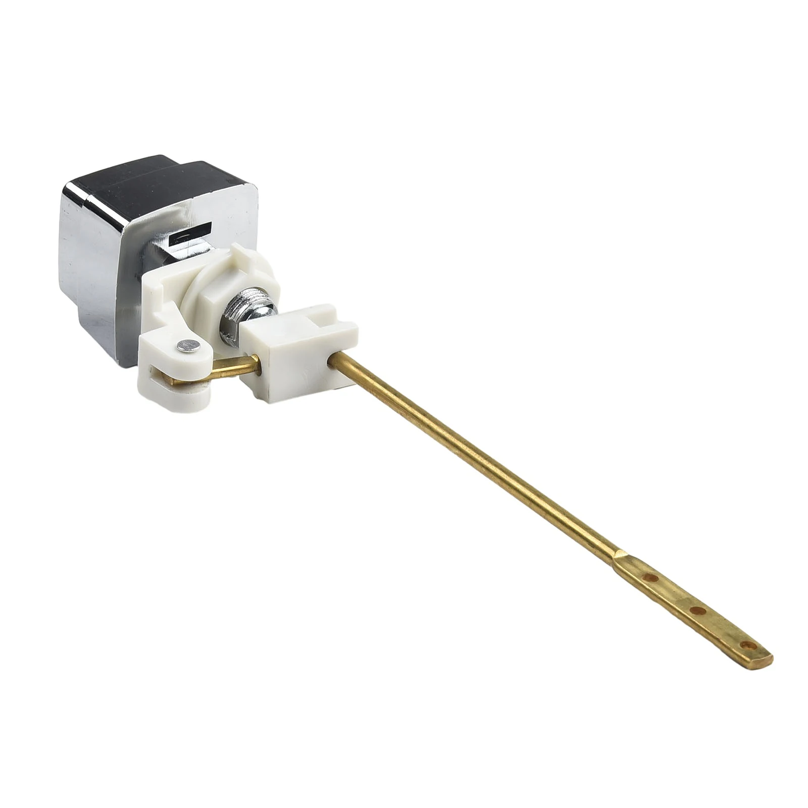 

Toliet Tank Push Button Tank Lever Flush Handle Brass Arm Push Button Toliet Flushing Accessories Toilet Seat Switch