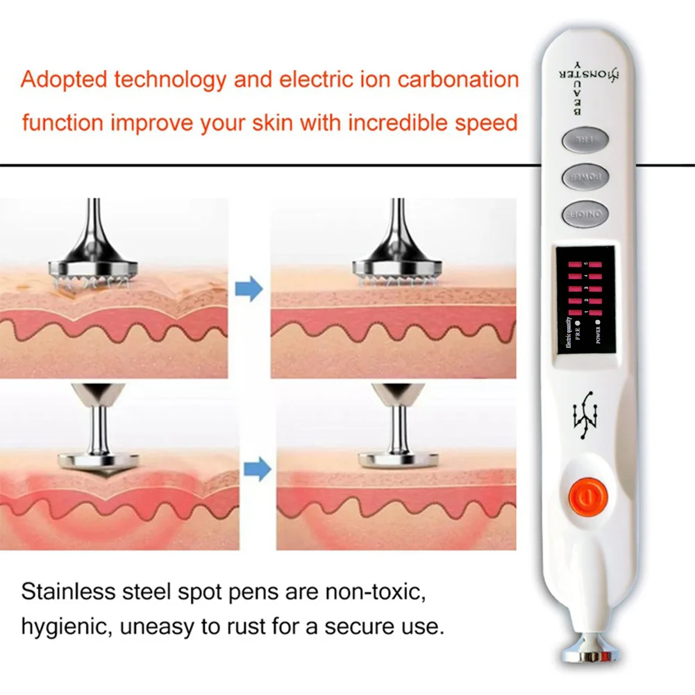 Electric Plasma Pen Removal Blackhead Dark Spot Pigment Anti Mole Tattoo Facial Wart Dark Spot Eye Lifting Beauty Skin Care Tool