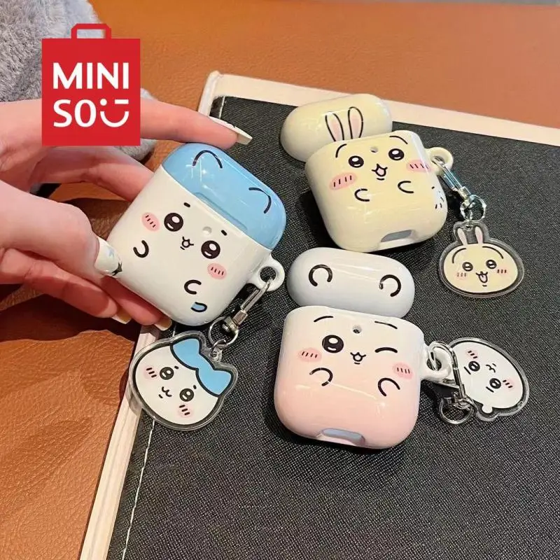 

MINISO Series New Chiikawa Airpods Protective Case Kawaii Cute Hachiware Japanese Anime Usagi Suitable for Airpods 123 Pro12