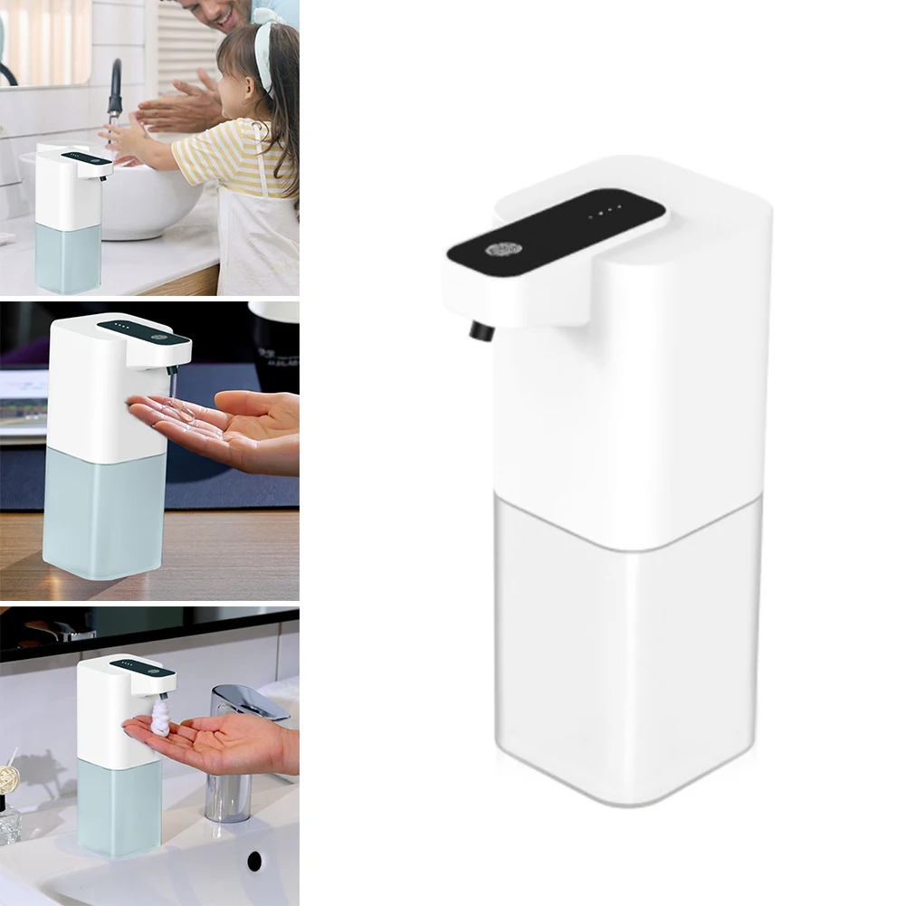 

Automatic Soap Dispenser USB Rechargeable Foaming Touchless Hand Free Portable Foam Liquid Soap Dispenser For Bathroom Kitchen