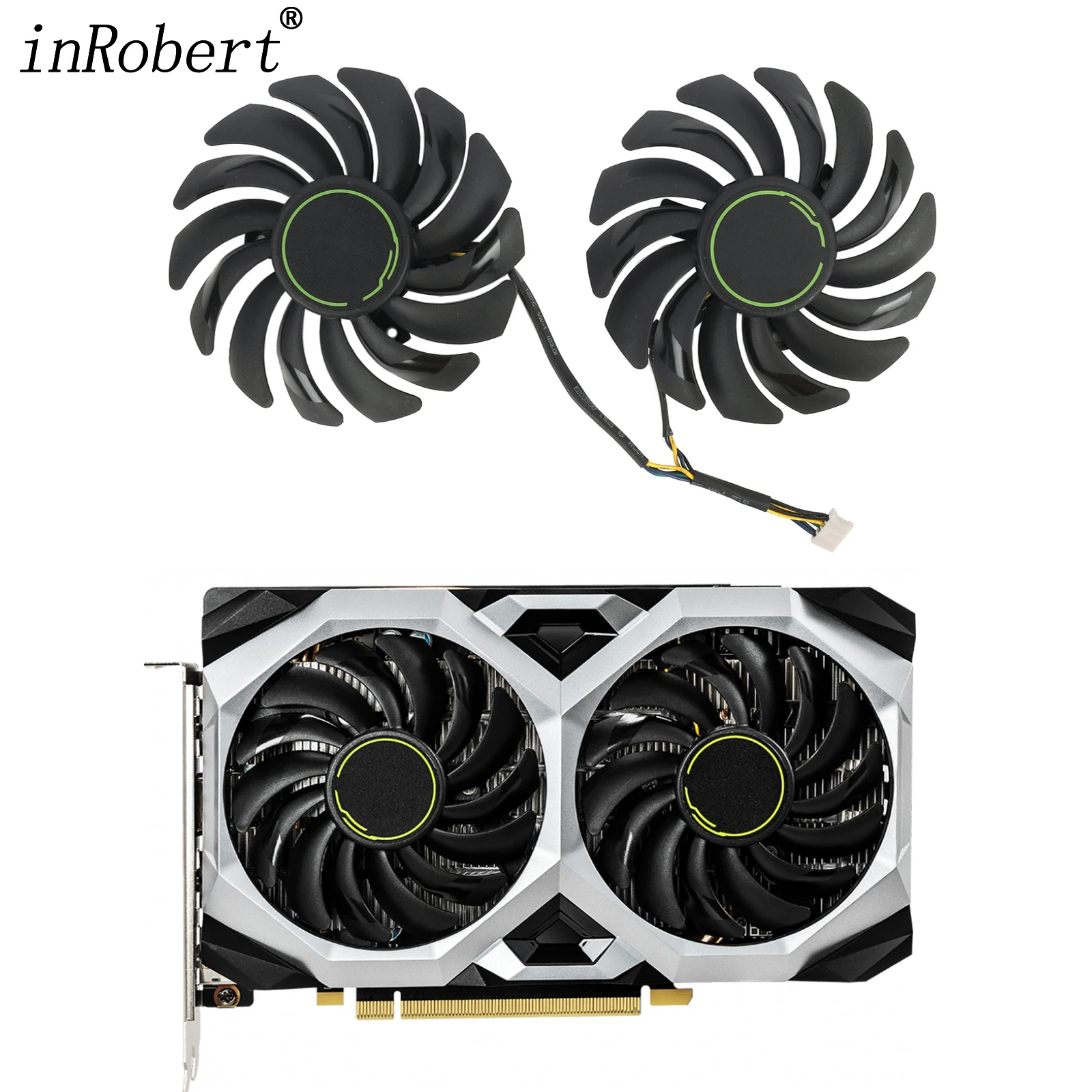 Ventola Di Raffreddamento Muslimex Da 87Mm Per Ventola Grafica Di Raffreddamento Msi Geforce Gtx 1660 Super 1660Ti Rtx 2060 Ventus Xs Oc