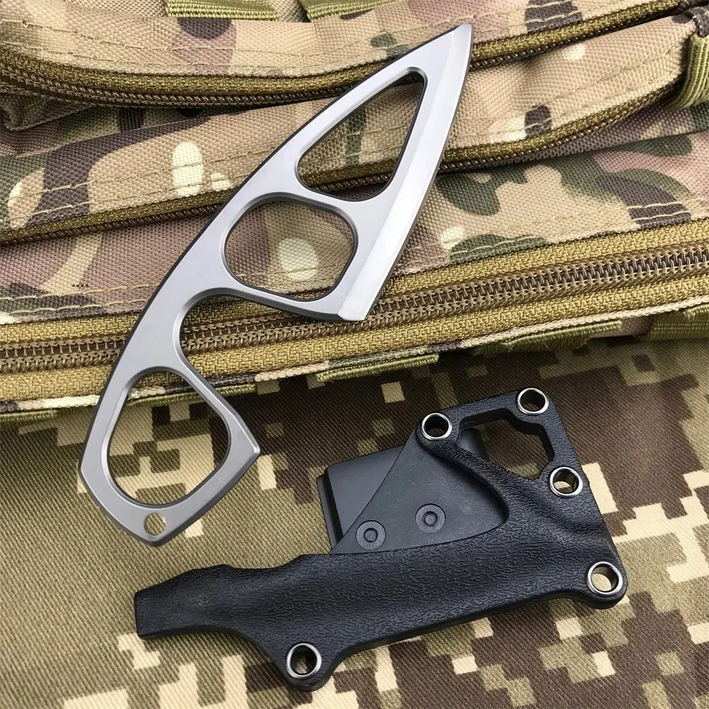 Description Picture 6 of itemTactical EDC Mini Tool Stainless Steel Fixed Blade Neck Knife Outdoor Fishing Survival Knives Camping Tool Pocket Knife Gift