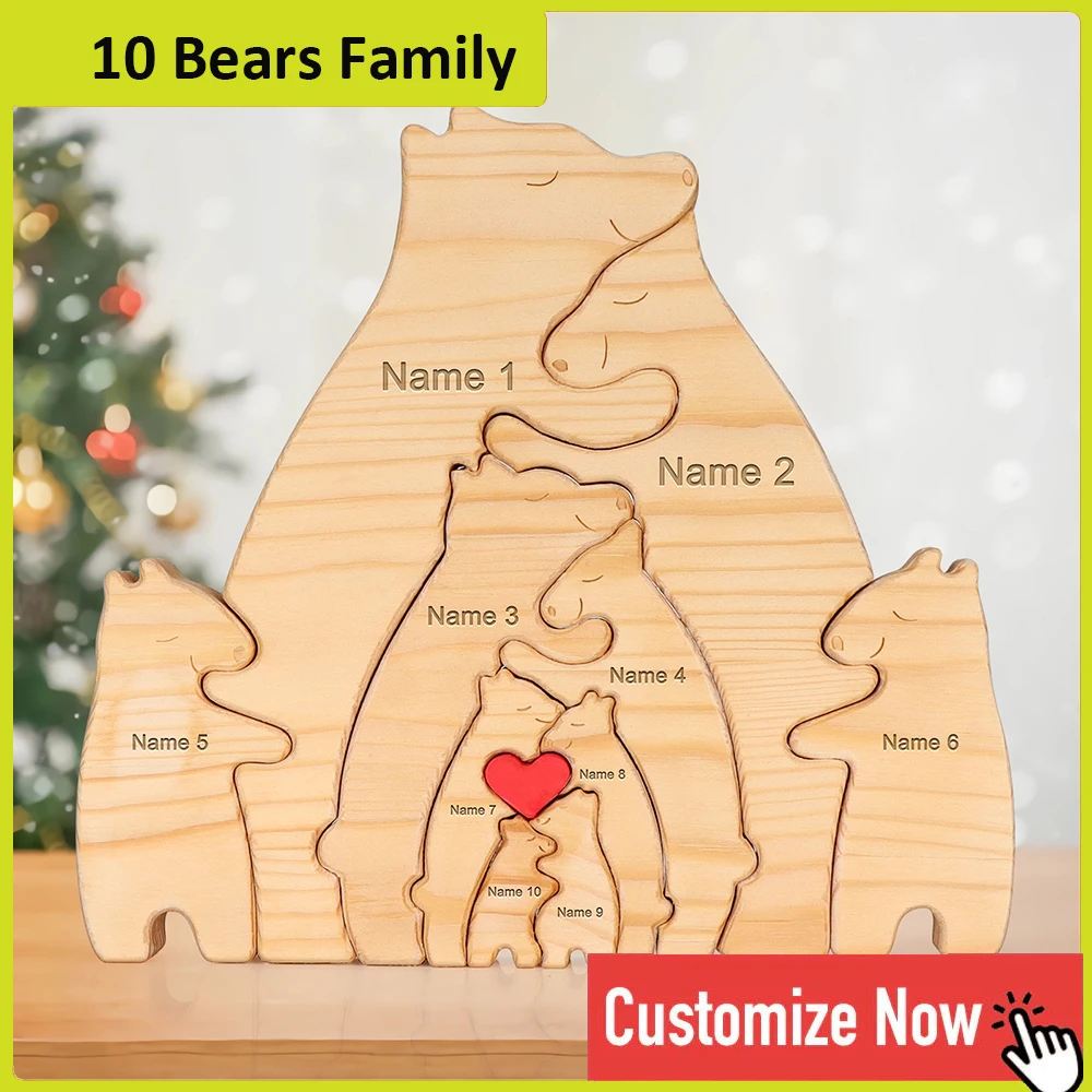 10 bears family