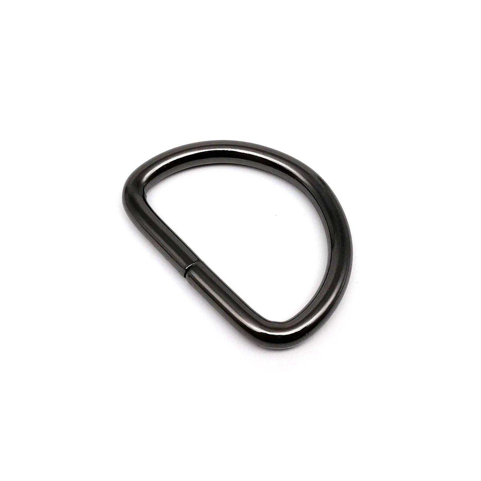 High-Quality Metal Leather Strap and Chain with D-Ring Buckle Clasp