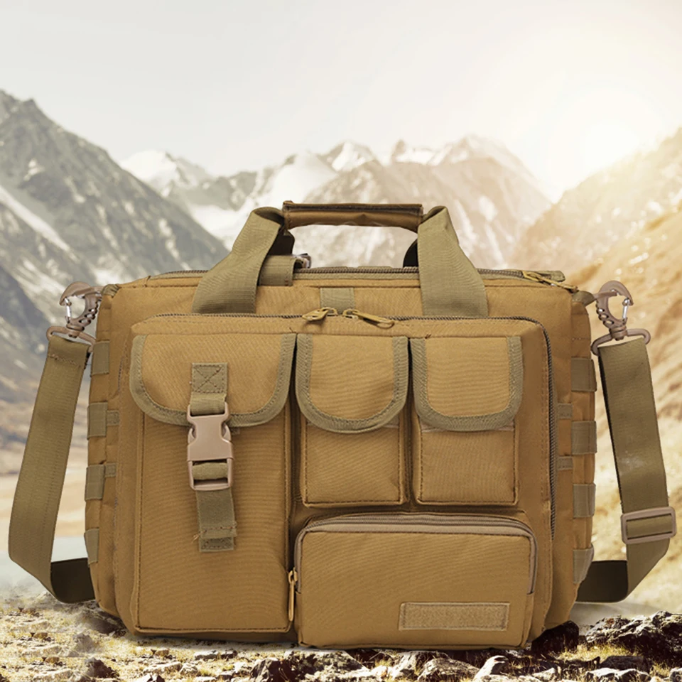 Multi Pocket Waterproof Sling Bag for Hiking Cycling