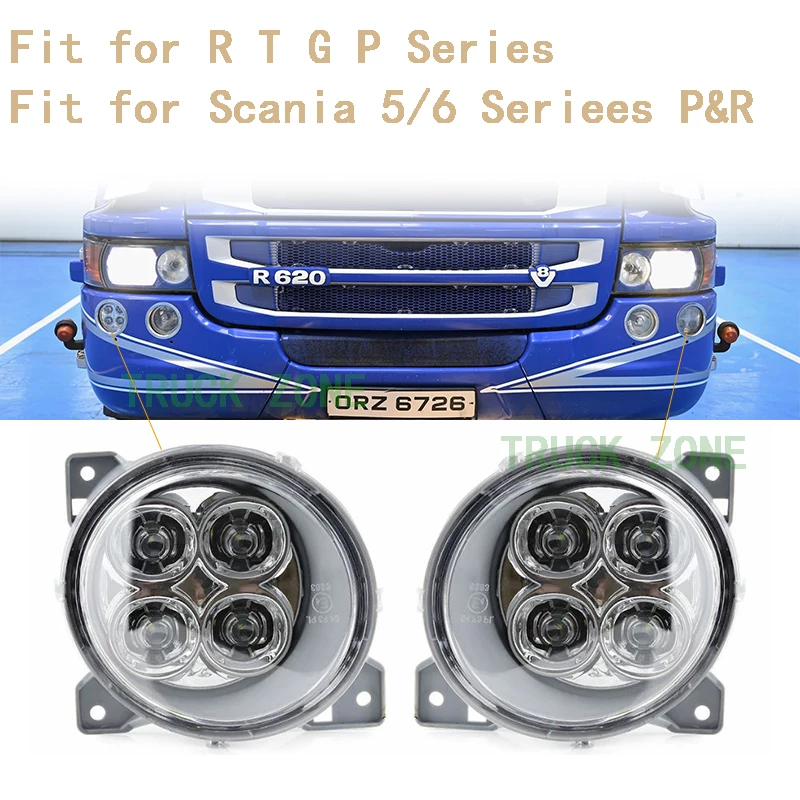 Fendinebbia A Led 24V Per Camion Scania G440 G450 P410 Fendinebbia Destro Sinistro Oem 1931614/1931613