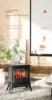 220V Camel Graphene 3D Flame Mountain Electric Fireplace Heater - Energy-Saving Heater for Winter 6