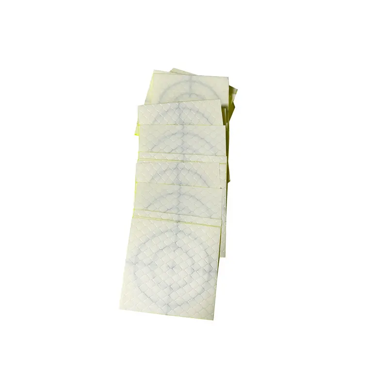 100pcs 크기 60x60mm 20 30 40 50mm 토탈 스테이션 조사 용 반사판 시트 지리 형광 녹색 시트 반사 스티커