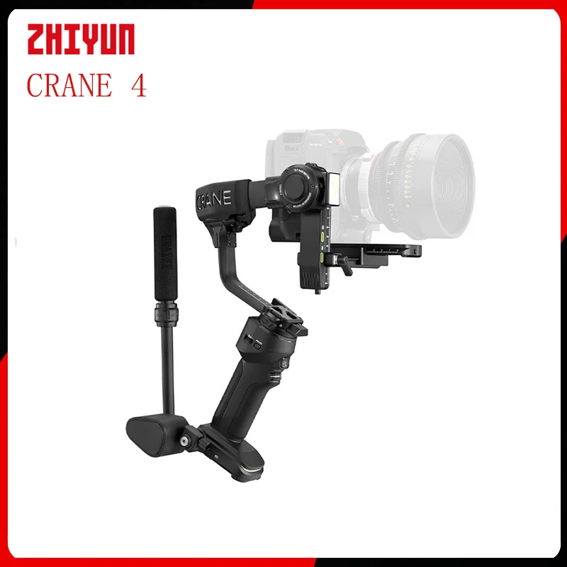

3-осевой Ручной Стабилизатор ZHIYUN Crane 4 для камеры, с сенсорным экраном