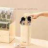 Makeup Brushes Holder Automatic Lifting Dustproof Makeup Brush Holder Desktop Makeup Tools Lipstick Eyebrow Pen Holder Container 4