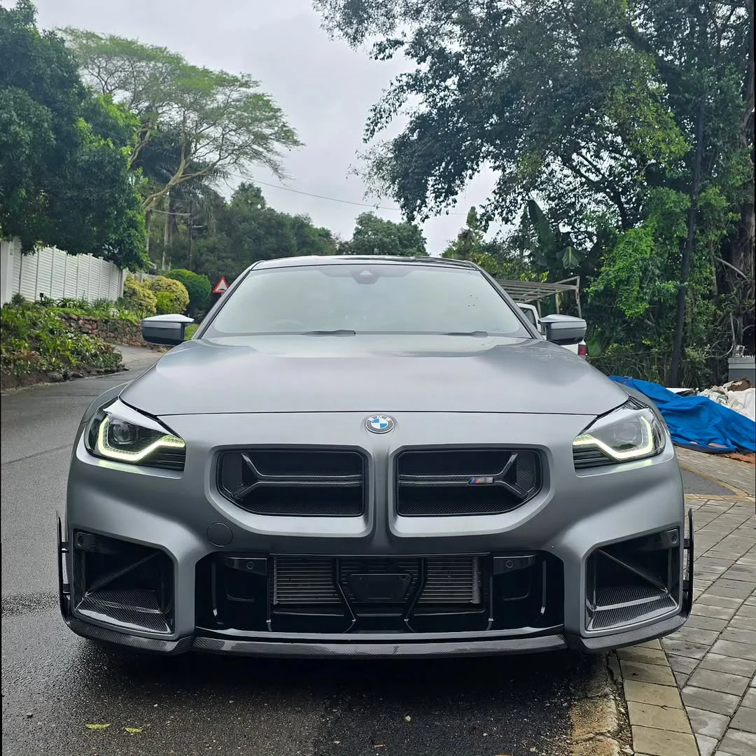 BMW G87 M2 2023+용 프론트 키드니 그릴 레이싱 그릴 범퍼 상단 그릴 라디에이터 가드 자동차 튜닝 외장 부품 액세서리