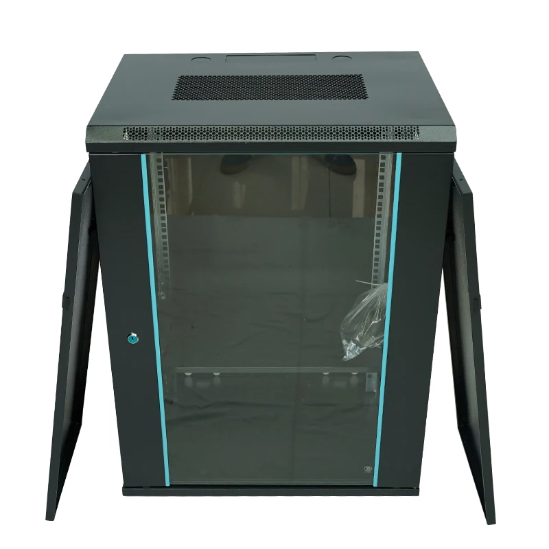 Настенный сетевой шкаф 4u 6u 9u 12u Сетевой шкаф связи Сетевой серверный шкаф Ddf