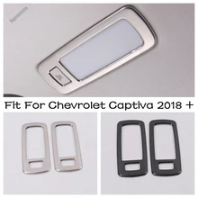 

Lapetus Rear Ceiling Roof Reading Light Lamp Trim Cover Garnish Frame 2PCS For Chevrolet Captiva 2018 - 2021 Interior Refit Kit